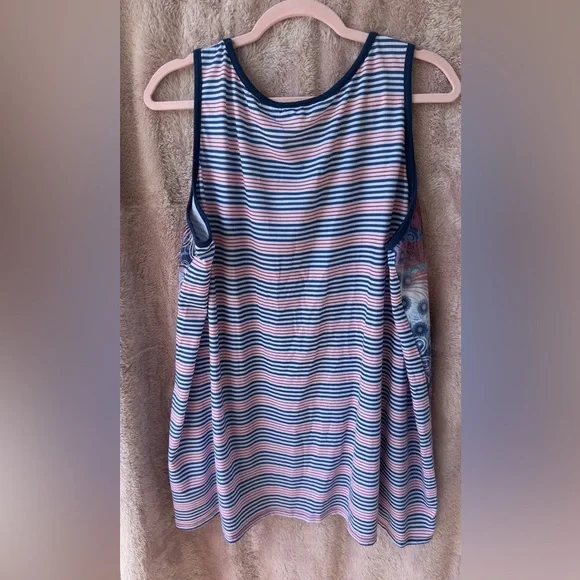 🇺🇸 Patriotic Paisley Tank | Red, White & Blue | 4th of July BBQ, Summer, XXL - Picture 3 of 3